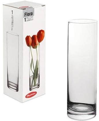 PASABAHCE Flora Botanica Glass Vase Price in India - Buy PASABAHCE ...