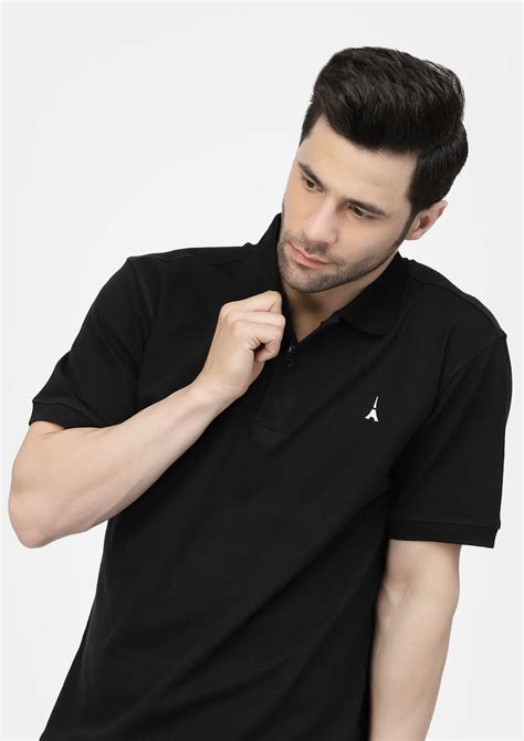 Black Premium Polo Tshirt by Gavin Paris – gavin paris