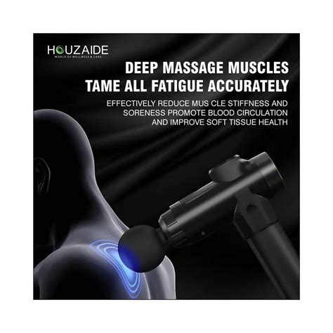 Houzaide Smart Massage Gun Trident Pro- Fascia Gun for Athletes (HA811 ...