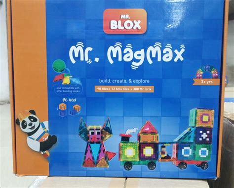 Mr. Blox Building Blocks For Kids - Mr. MagMax - Build, Create and ...