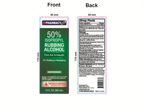 50% RUBBING ALCOHOL FIRST AID ANTISEPTIC- isopropyl alcohol liquid