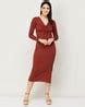 Buy Brown Dresses for Women by Ginger by Lifestyle Online | Ajio.com