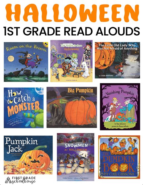 9 Delightful and Fun Halloween Read Alouds for First Grade - First ...