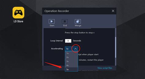 Enregistreur d'opération pour écrire un script
