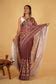 Soft Art Silk With Madhubani Kantha Print Ready To Wear Saree | Isadora ...