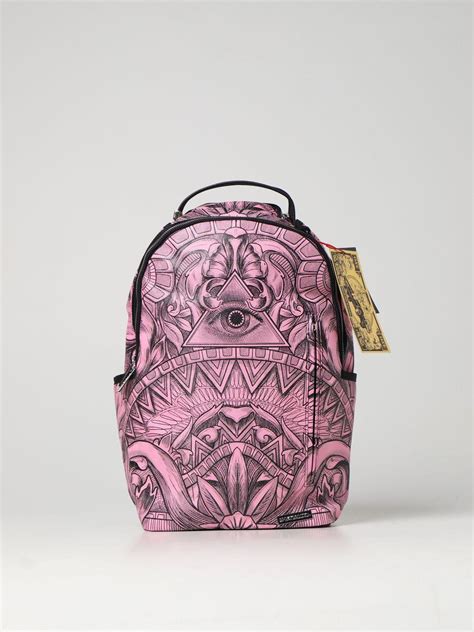 Sprayground Backpack in Pink for Men | Lyst