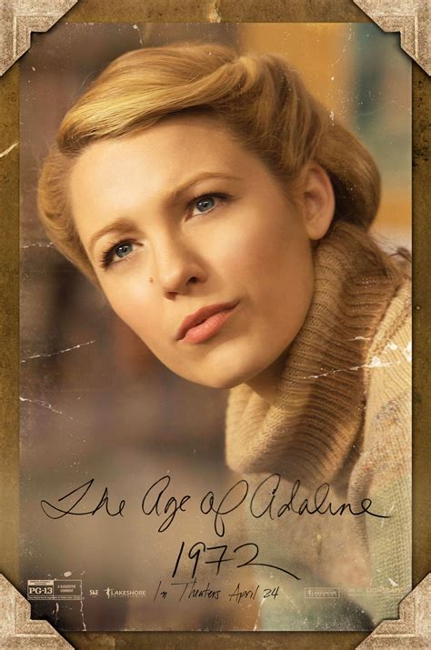 Age of Adaline Posters Show Immortal Blake Lively Through 8 Decades | Collider - age of adaline