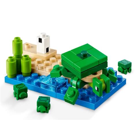 Lego 21254 Minecraft The Turtle Beach House - 234 Pieces — Toycra