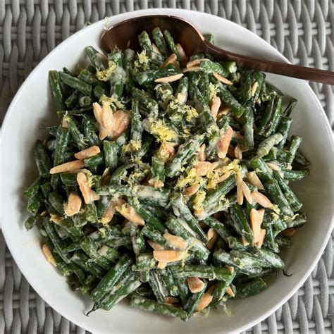 Lemony Green Beans with Toasted Almonds (plant-based) – Radiate Food Vibes
