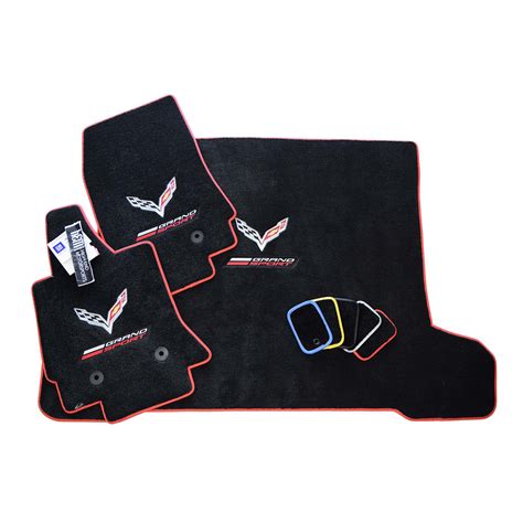 Chevrolet Corvette C7 Grand Sport Floor Mats Set - Premium Upgrade
