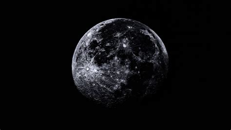 moon planet space black wallpaper dark sky background HD space ...