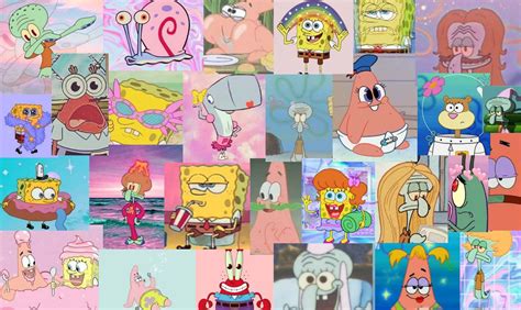 [100+] Spongebob Characters Wallpapers | Wallpapers.com