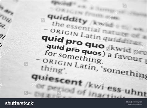 Quid Pro Quo: Over 45 Royalty-Free Licensable Stock Photos | Shutterstock