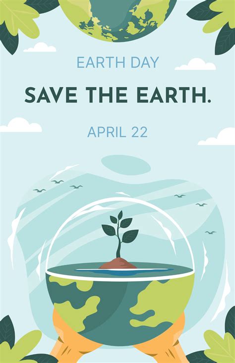Free Earth Day Poster Templates, Editable and Printable