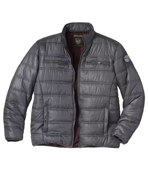 Men's Lightweight Grey Puffer Jacket | Atlas For Men