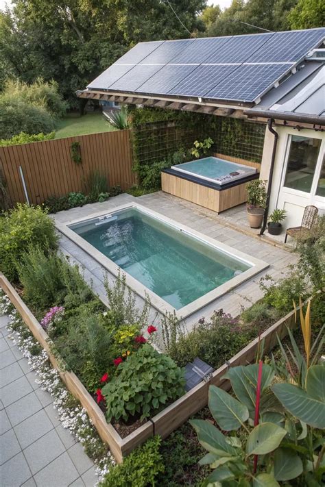 18+ Inspiring Small Backyard Plunge Pool Ideas