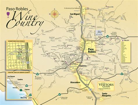 Paso Robles Wine Tasting Map - Paso Robles Daily News