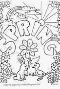 Image result for Spring Animals Coloring Sheets