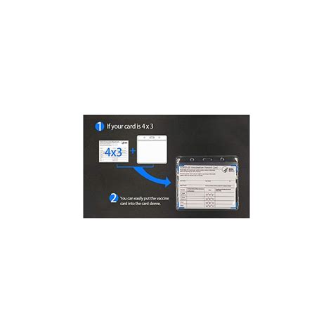 Gurcyter Vaccine Card Holder,CDC Vaccination Card Protector 4 India | Ubuy
