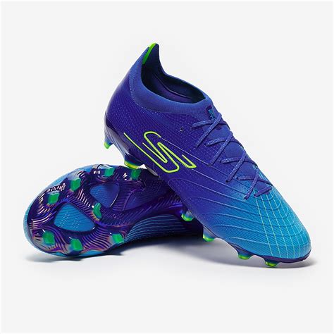 Skechers SKX 01 Low FG - Blue/Green - Mens Boots | Pro:Direct Soccer