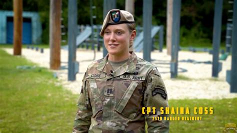 Army Capt. Shaina Coss is first woman to lead Army Rangers in combat
