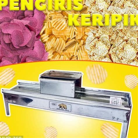 Jual Pengiris Keripik Besi Alumunium Pengiris Tradisional Membuat ...