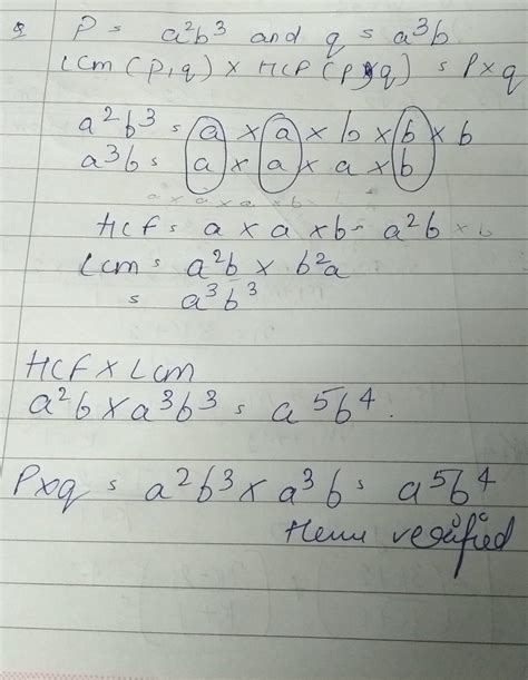 If two positive integers p and q are written as p = x^5 y^3 and q = x^3 ...