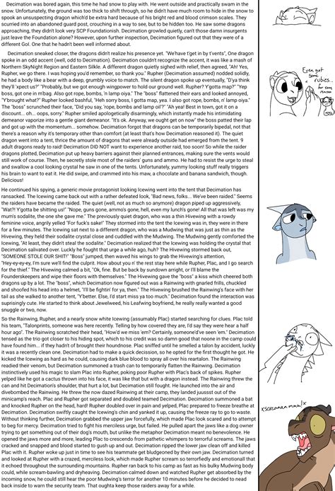 [Warning: Gore and blood. Also, Reposted because I needed to fix an ...