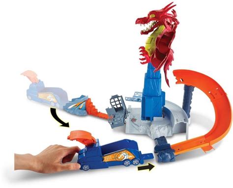Hot Wheels Dragon Blast Playset - Dragon Blast Playset . Buy Dragon ...