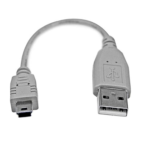 StarTech 6in Mini USB 2.0 Cable - A to Mini B: Amazon.co.uk: Electronics