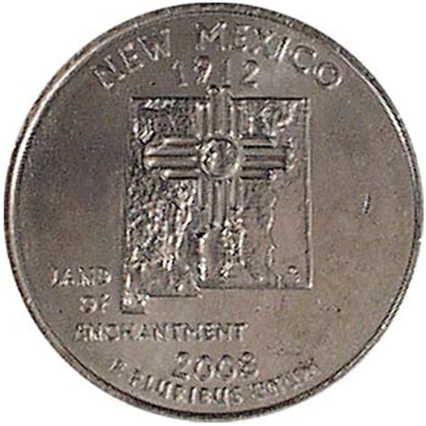 2008-P New Mexico Quarter Brilliant Uncirculated | International Coins ...