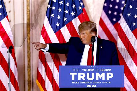 特朗普正式宣布参加2024年美国总统选举 - 国际 - 即时国际
