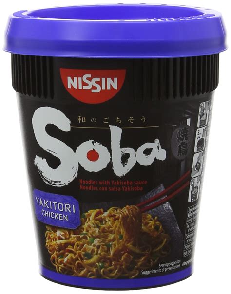 Buy NISSIN Cup Noodles, Soba Wok Style Yakitori Chicken Flavour, 89 g ...