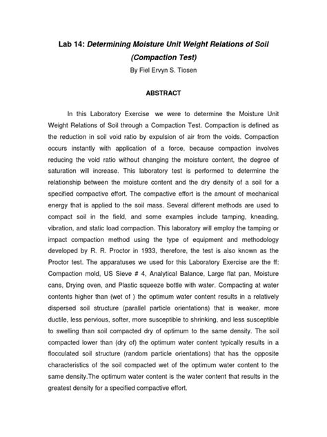 Image result for Compaction Test Dry Density