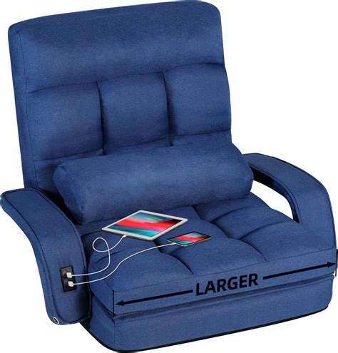 Amazon.com: SUPER DEAL 14-Position Folding Floor Chair Gaming Sofa ...