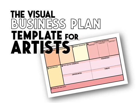Artist Business Plan Template Free