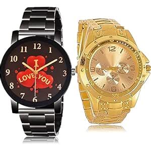 Buy NIKOLA Rich Analog Black and Gold Color Dial Boys Watch - BCPL22 ...