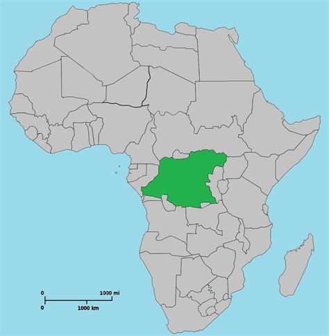 Mapa De Zaire En áfrica China Y Rusia, Los Nuevos Colonizadores De