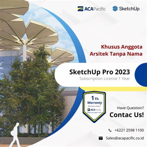 Jual (Khusus Anggota ATN) SketchUp Pro 2022 Original Subscription ...