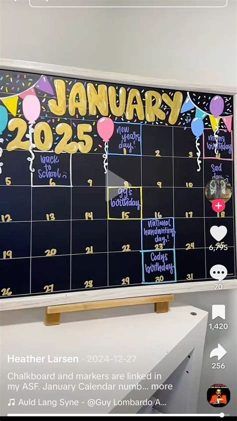 Cute Whiteboard Calendar Ideas