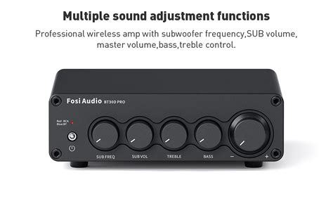 Fosi Audio BT30D Pro TPA3255 Hi-Fi Bluetooth 5.0 Stereo Audio Receiver ...