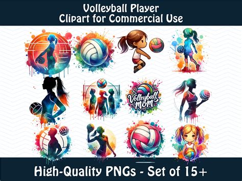 Clip Art Volleyball Tournament Volleyball Tournament Poster Template