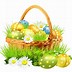 Image result for Easter Egg Basket Cartoon