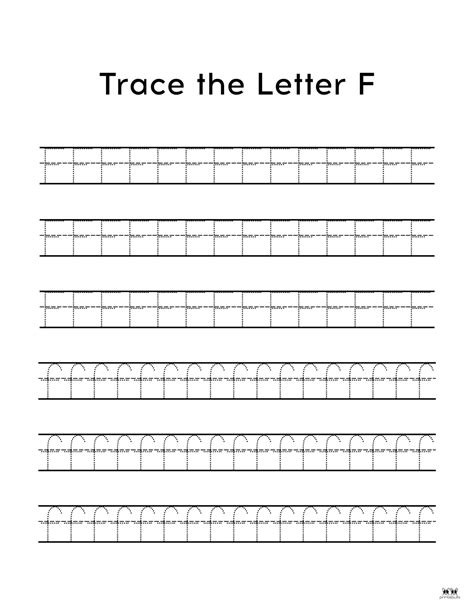 Letter F Worksheets - 50 FREE Printables | Printabulls