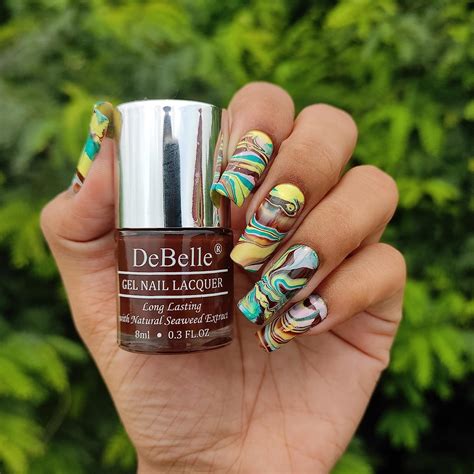 Buy DeBelle Gel Nail Polish Combo of 4 Berry Pastels - Sparkling Dust ...