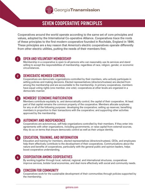 Co-operative Principles 的图像结果