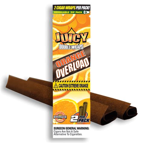 Juicy Jays Blunts Wraps - Orange Overloaded – SmokeMart