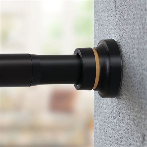 H.VERSAILTEX Spring Tension Curtain Rod Adjustable 80 to 120 Inch, 1 ...