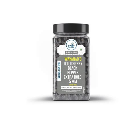 Wayanad’s Tellicherry Black Pepper Extra Bold(5MM) - Yogik Roots