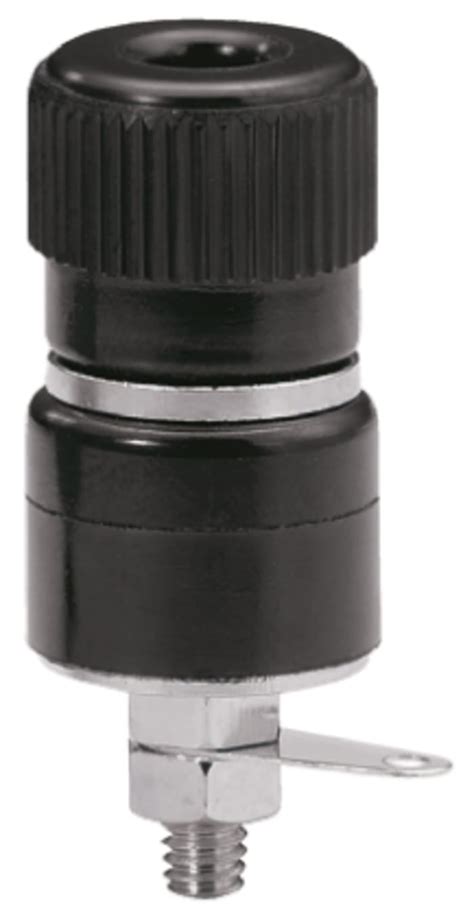 T-375-16-B Sato Parts | Sato Parts Black Female Banana Socket, 4 mm ...